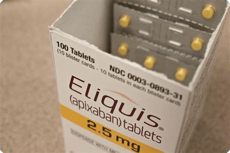 There are no required routine blood tests and no dietary restrictions. . Can you take eliquis once a day